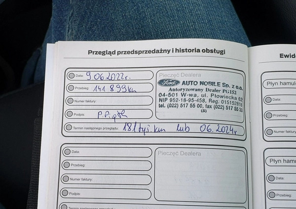 Ford EDGE cena 83800 przebieg: 151400, rok produkcji 2017 z Krzeszowice małe 326